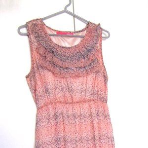 Pinkyotto Pink Ruffle Dress Babydoll Sz XS